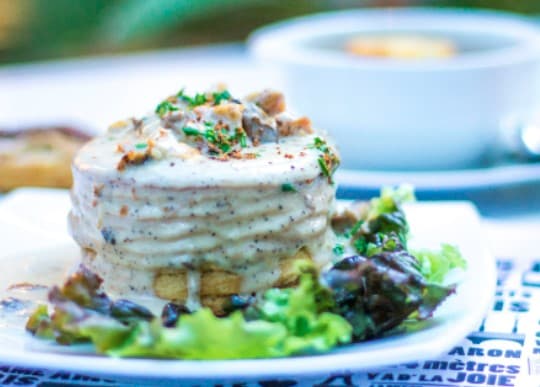 Vol au Vent de Salmón