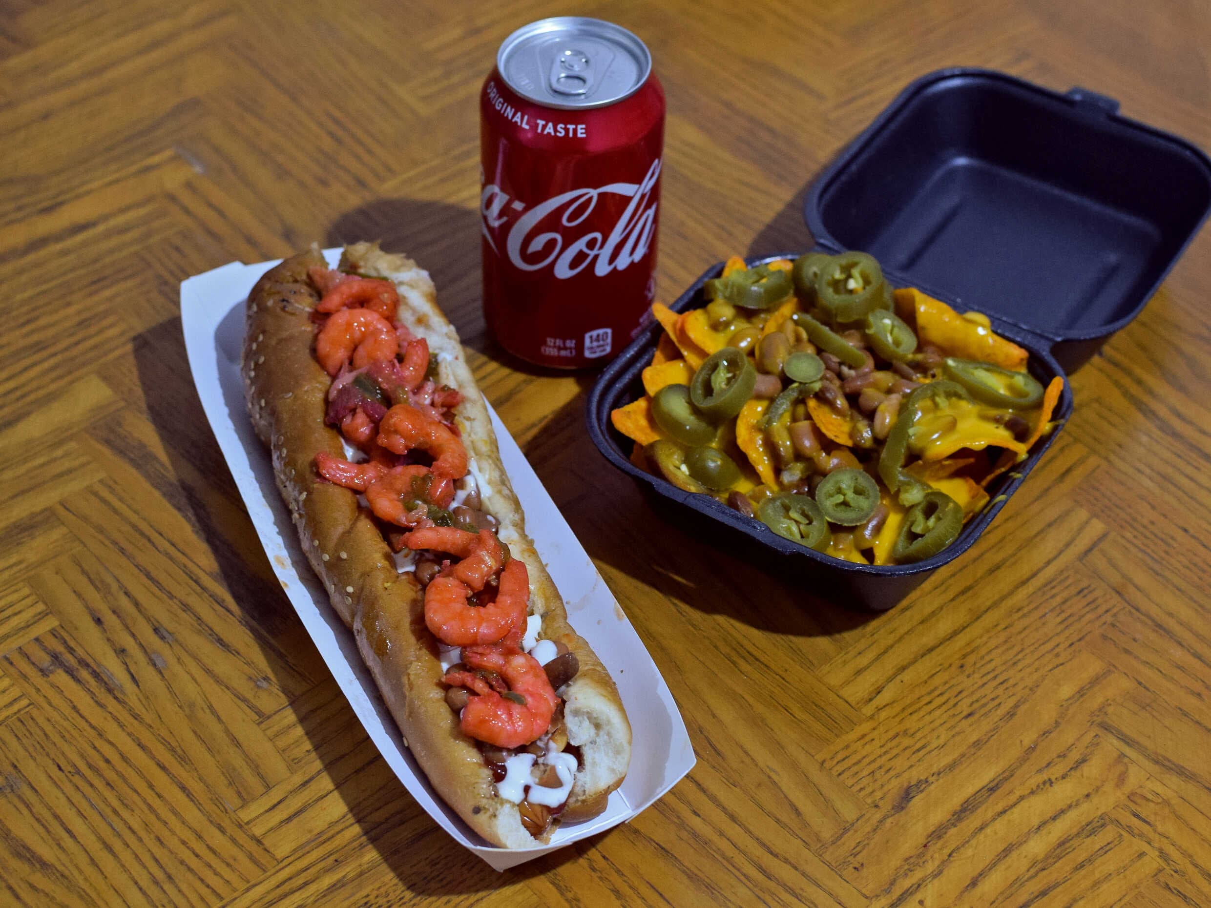 Combo Sirenito (Hot Dog con Camarón)
