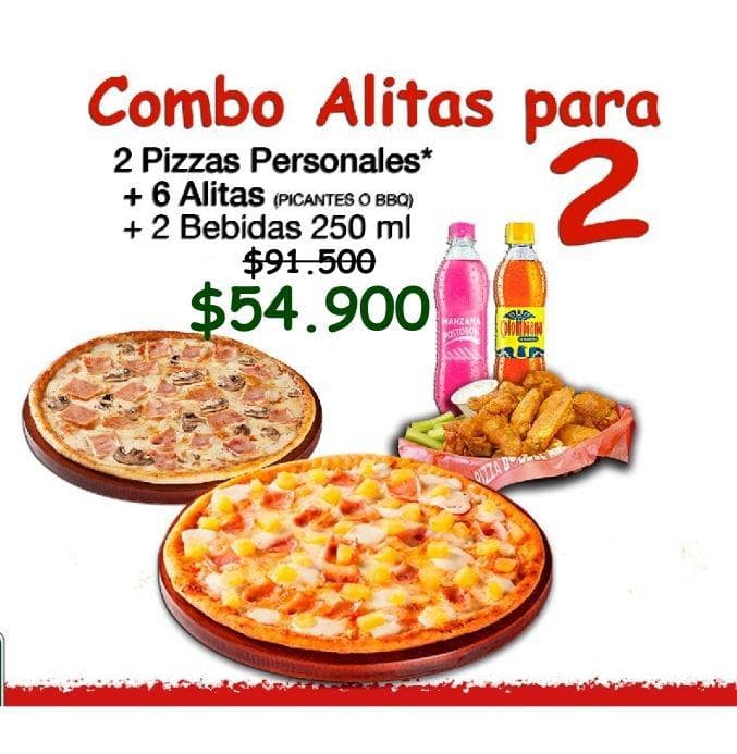 Promo Combo Alitas para 2