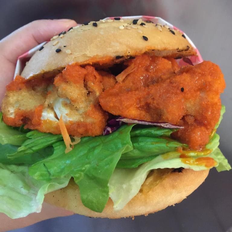 Hamburguesa boneless bbq