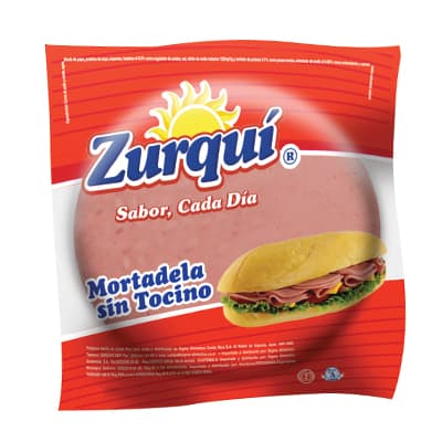 Mortadela sin Tocino Zurquí 125 g