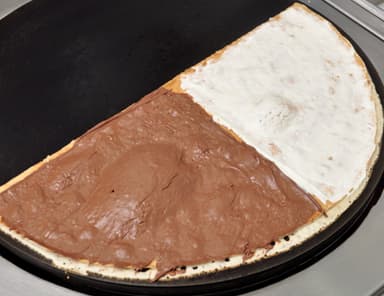 Crepa de Nutella y Philadelphia