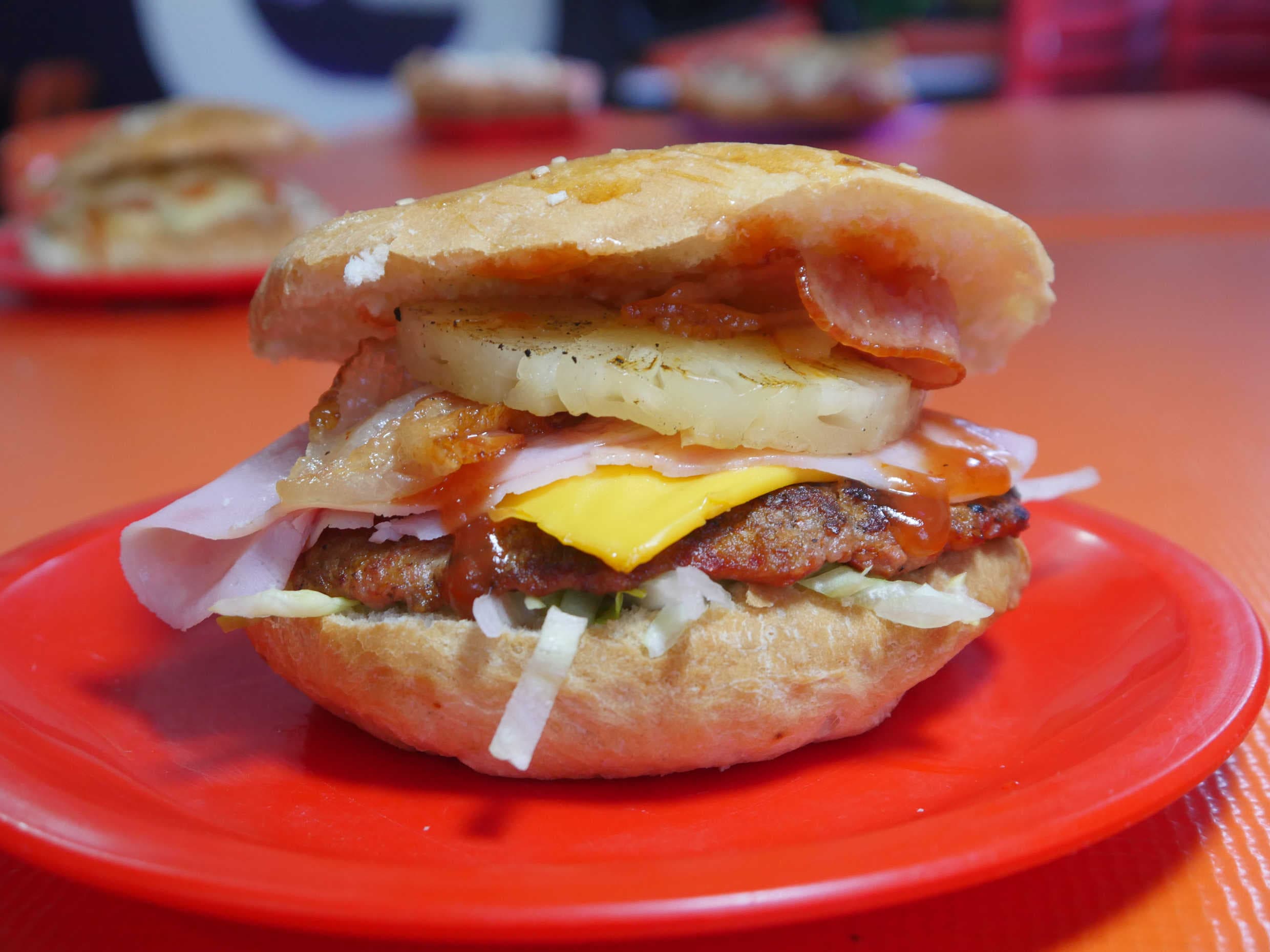 Hamburguesa Hawaiana