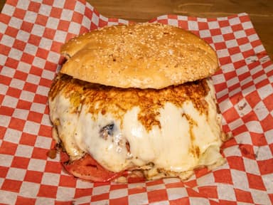 Hamburguesa de 3 Quesos