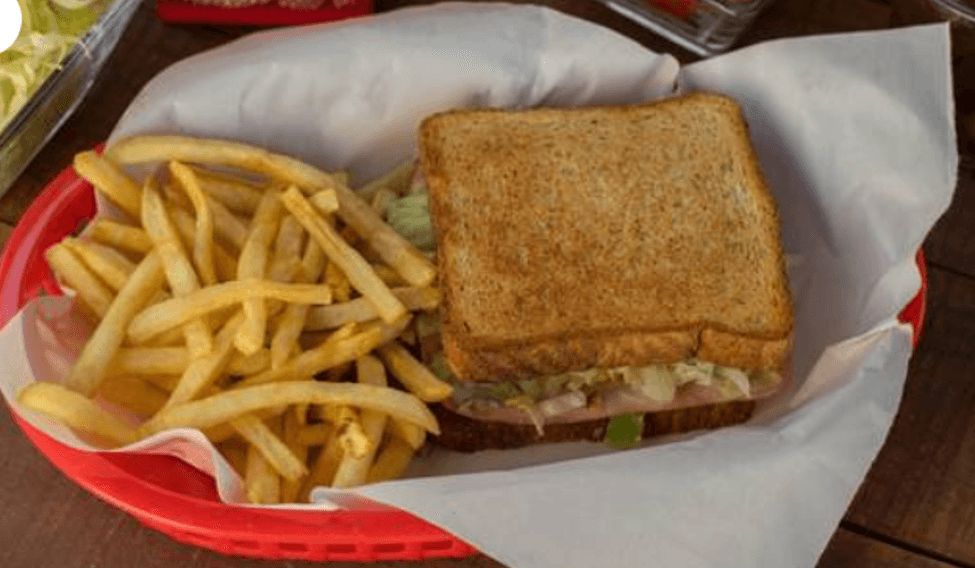 Sándwich Jamón y Queso