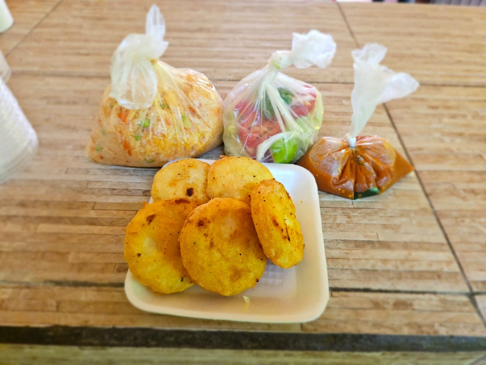 5 TORTAS DE PAPA ( no agua)
