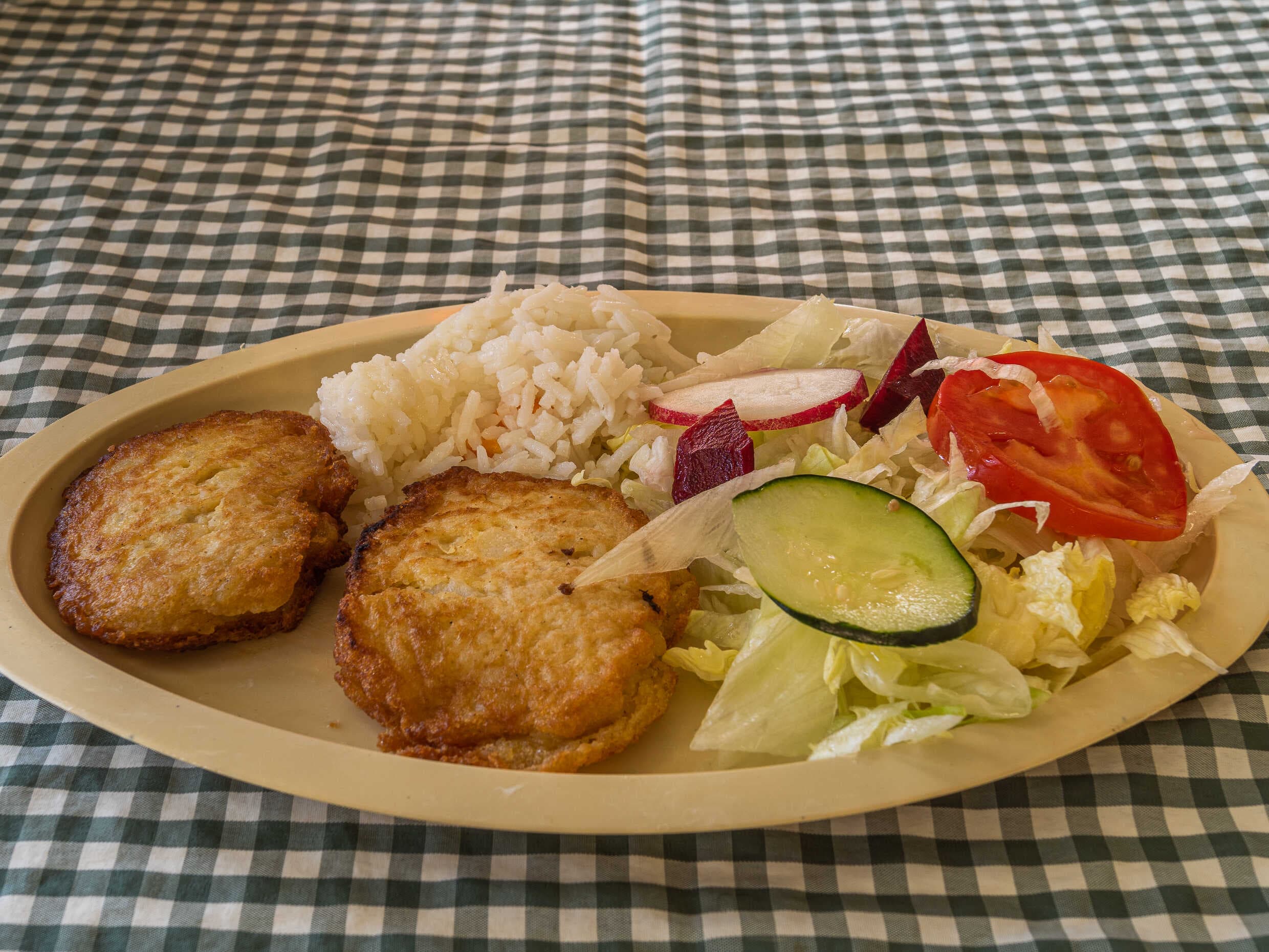 Comida de Tortas de Papa