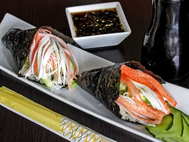 Temaki Cono Kani (Cangrejo) 2 Piezas