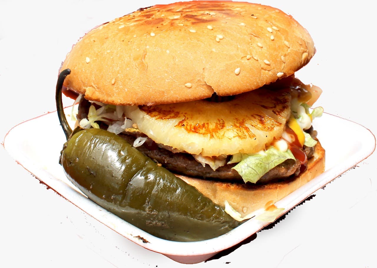 Hamburguesa hawaiana