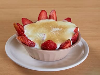 Fresas con Crema