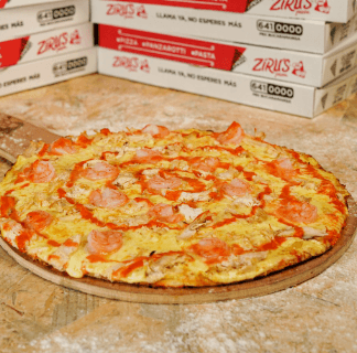 Pizza Pollo Camarón
