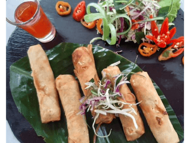 Spring Rolls Vegetarian (Handrolled)