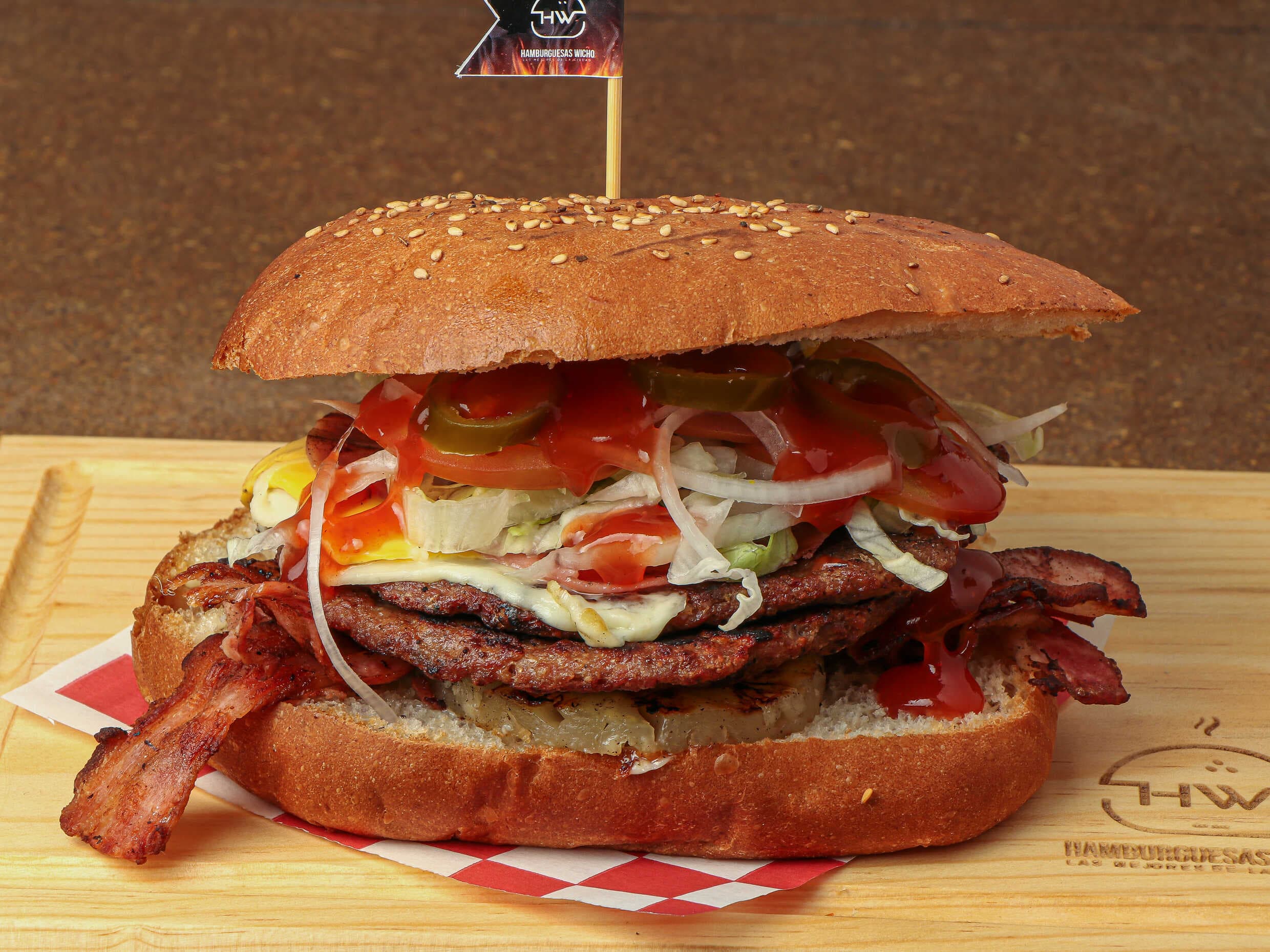 Hamburguesa Doble