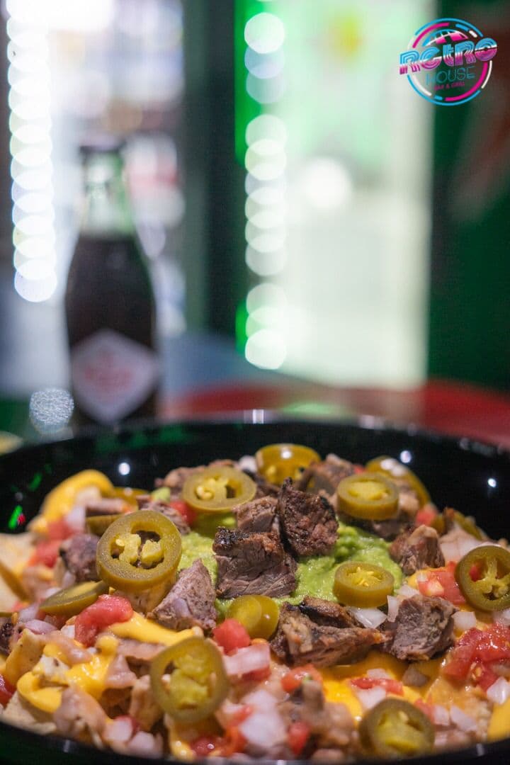 Nachos con Arrachera