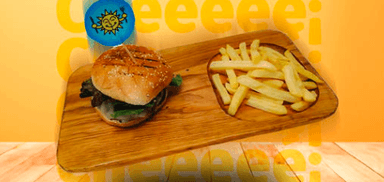 Hamburguesa con Papas