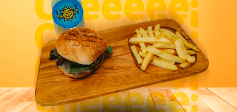 Hamburguesa con Papas