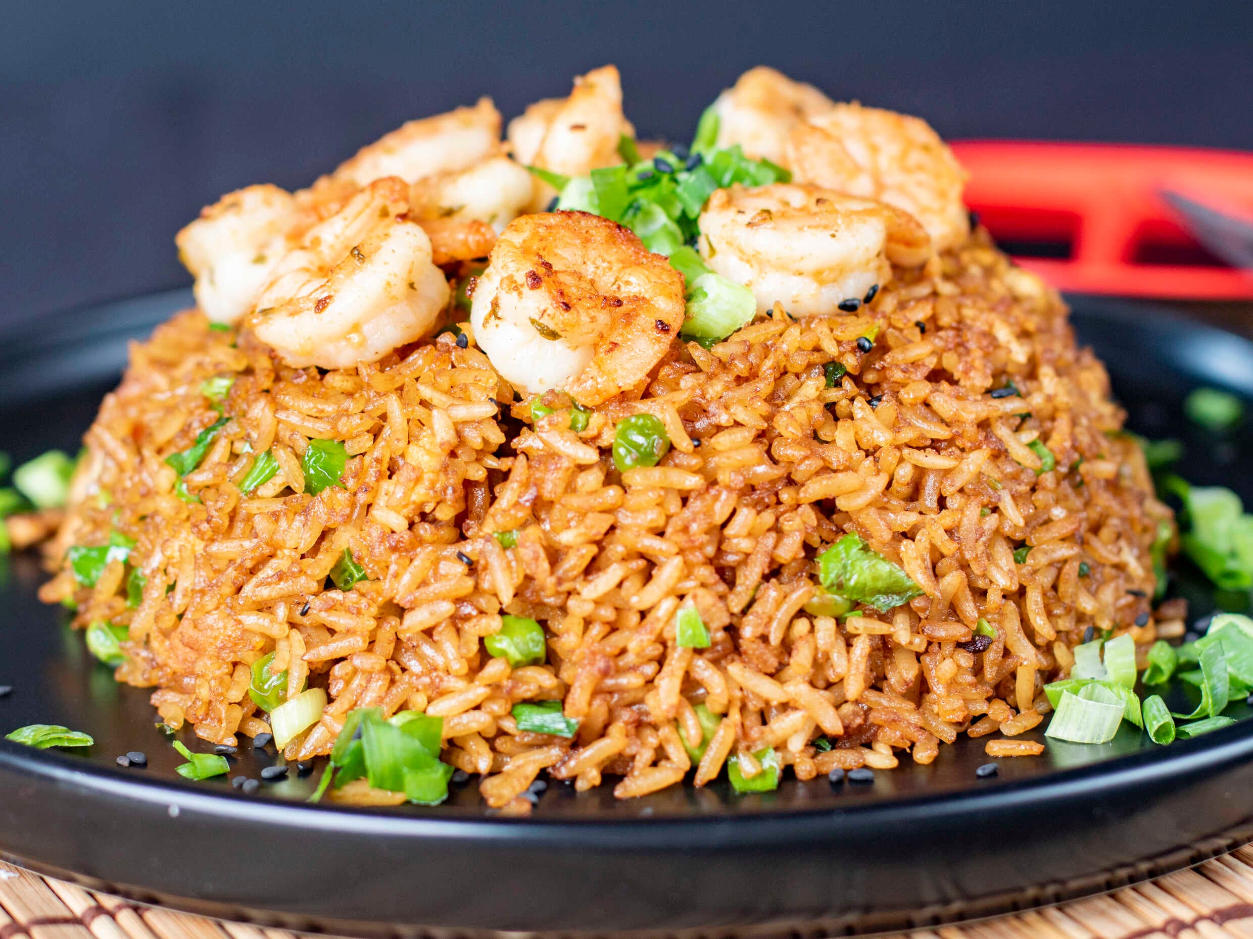 Arroz con Camarón Entero
