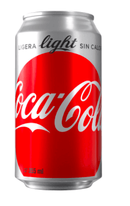 Refresco de Lata Coca Cola Light
