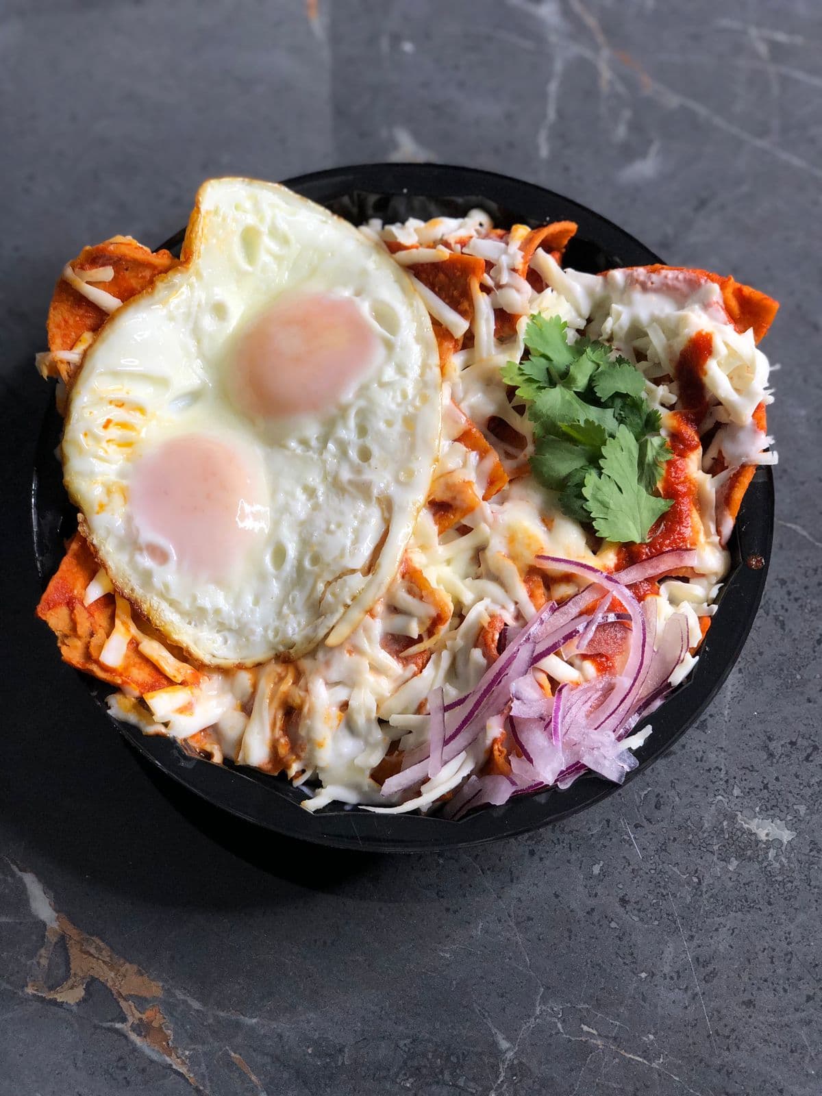 Chilaquiles con Huevo