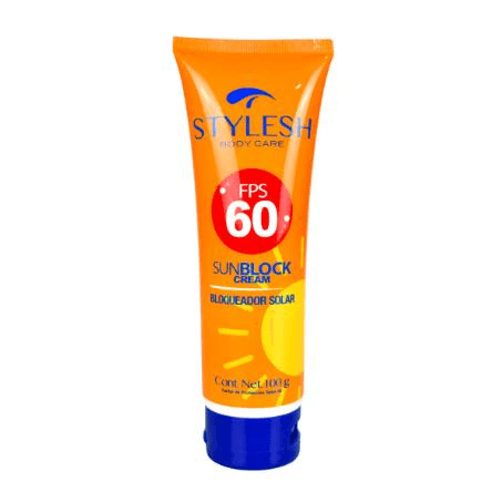 Bloqueador Solar Stylesh 60 FPS 100 g