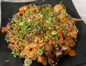 Yakisoba de Camarón