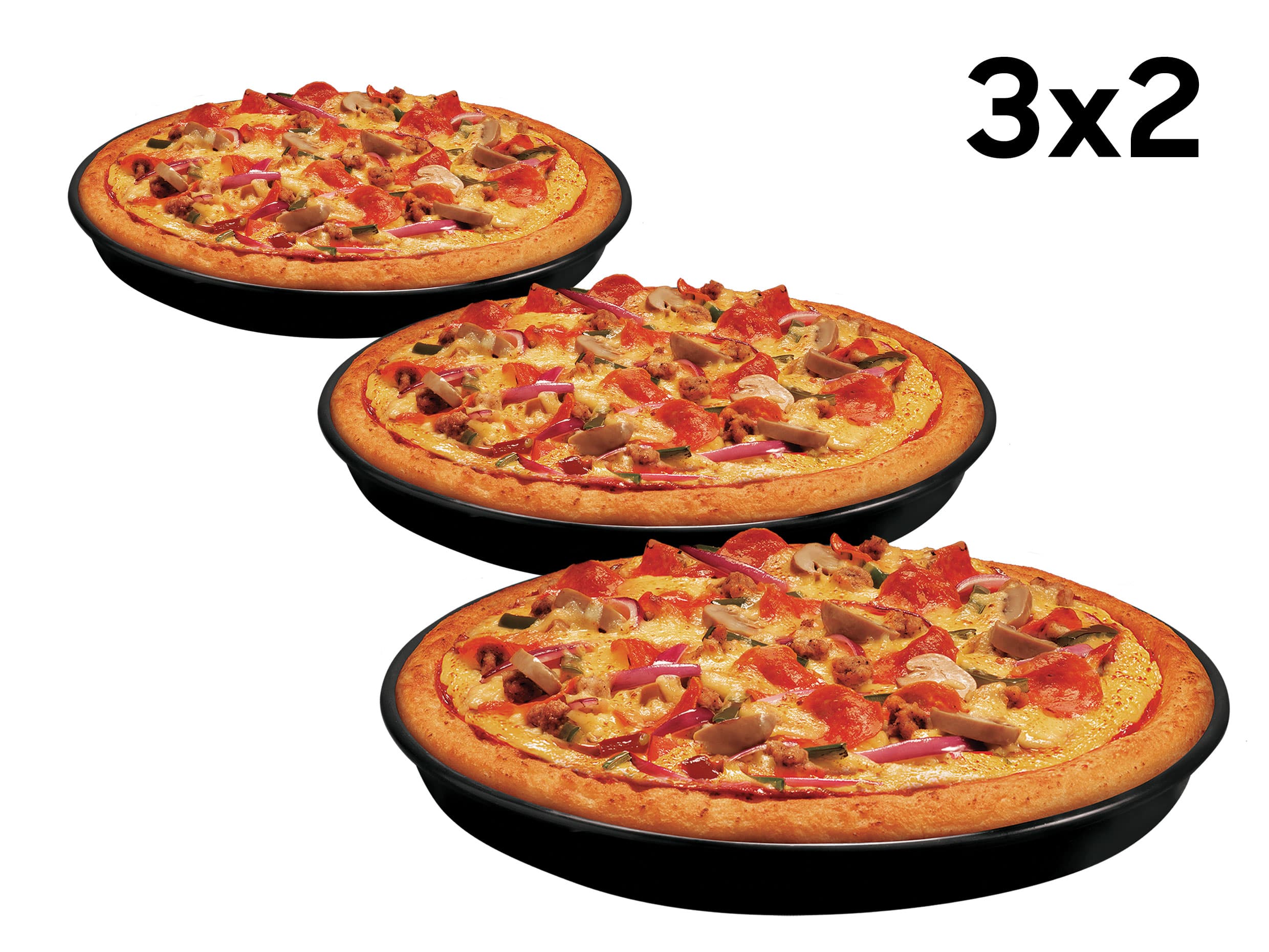 3x2 Pizzas Grandes