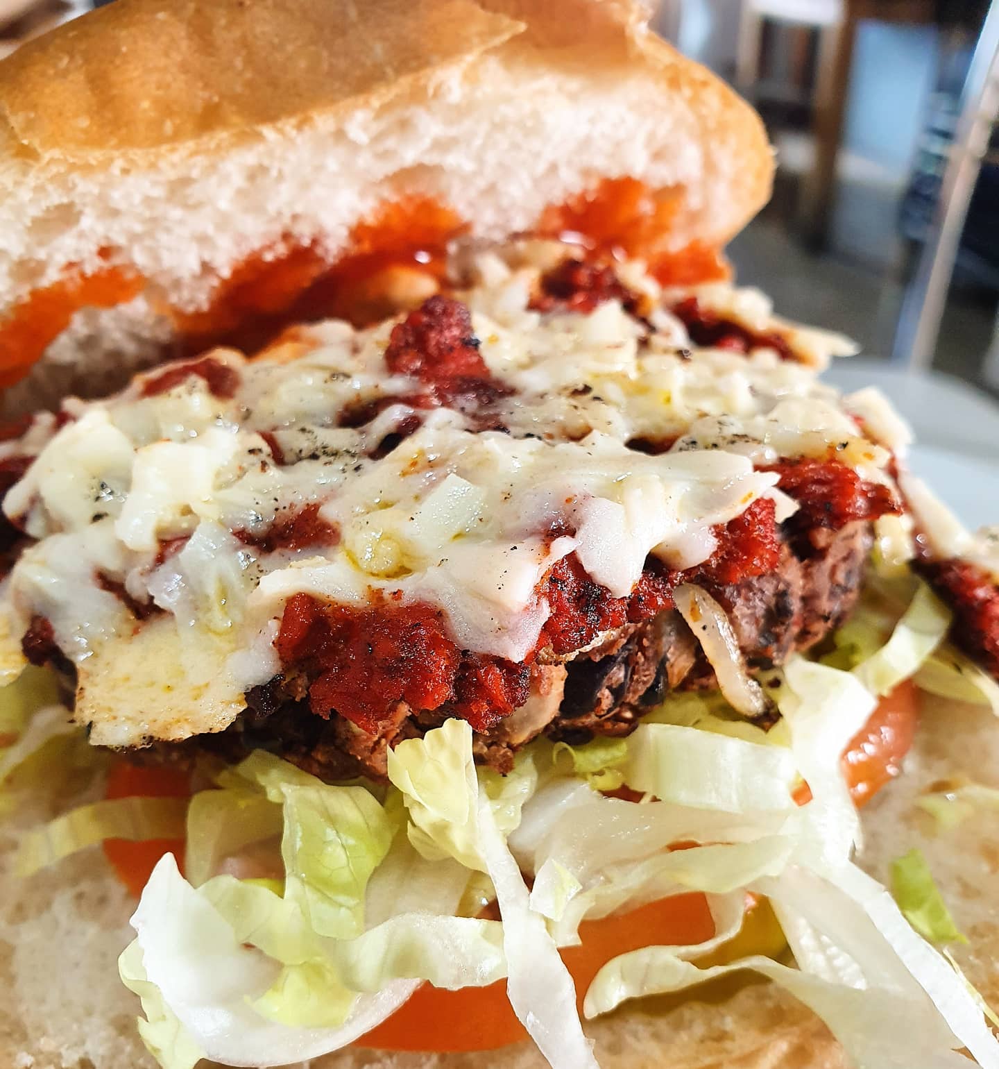 Hamburguesa Choriqueso