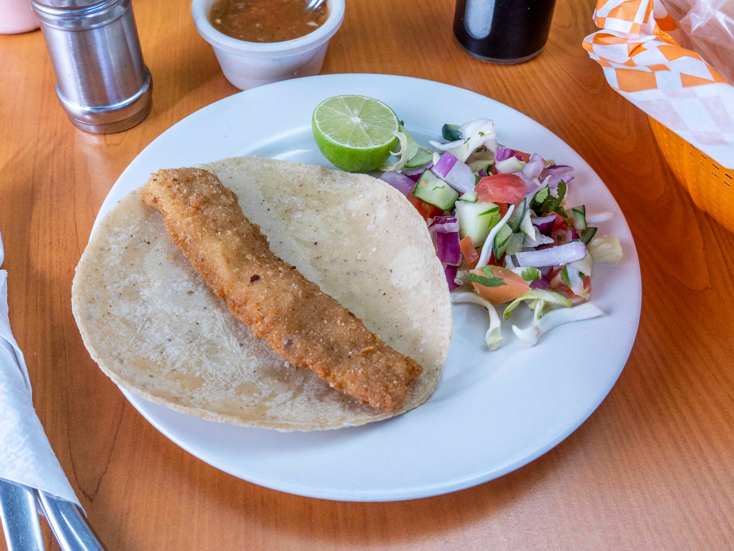 Paquete de 3 tacos de pescado