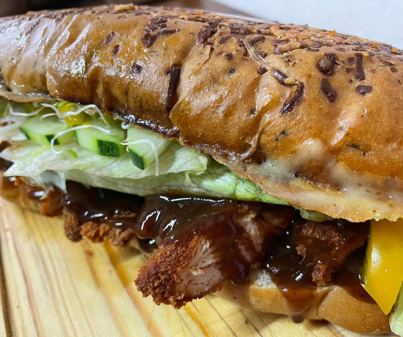 Baguette Pollo Empanizado