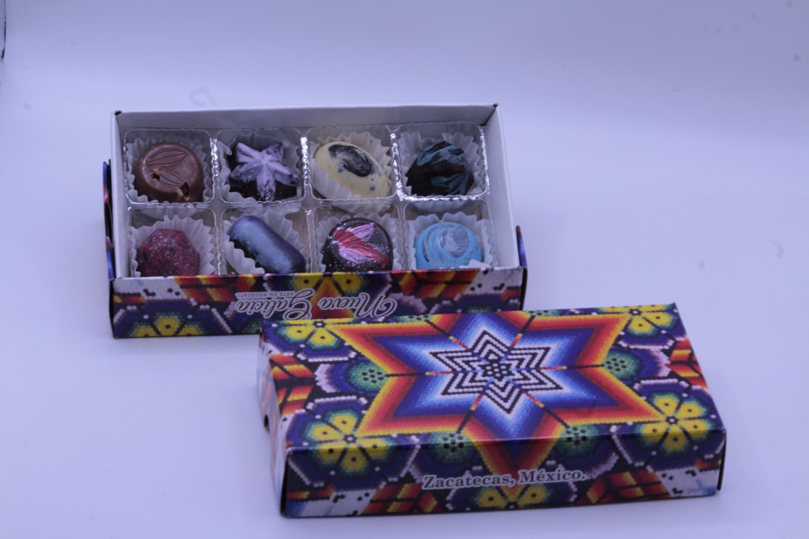 Caja 8 chocolates