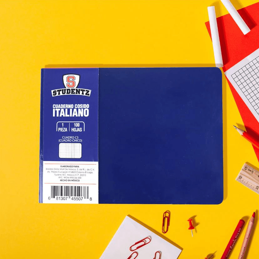 Waldo´s Cuaderno Italiano Cuadro Chico