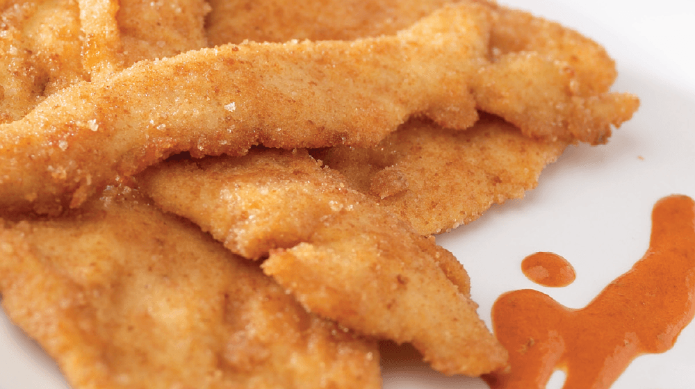 Orden de Tiras de Pollo Empanizados