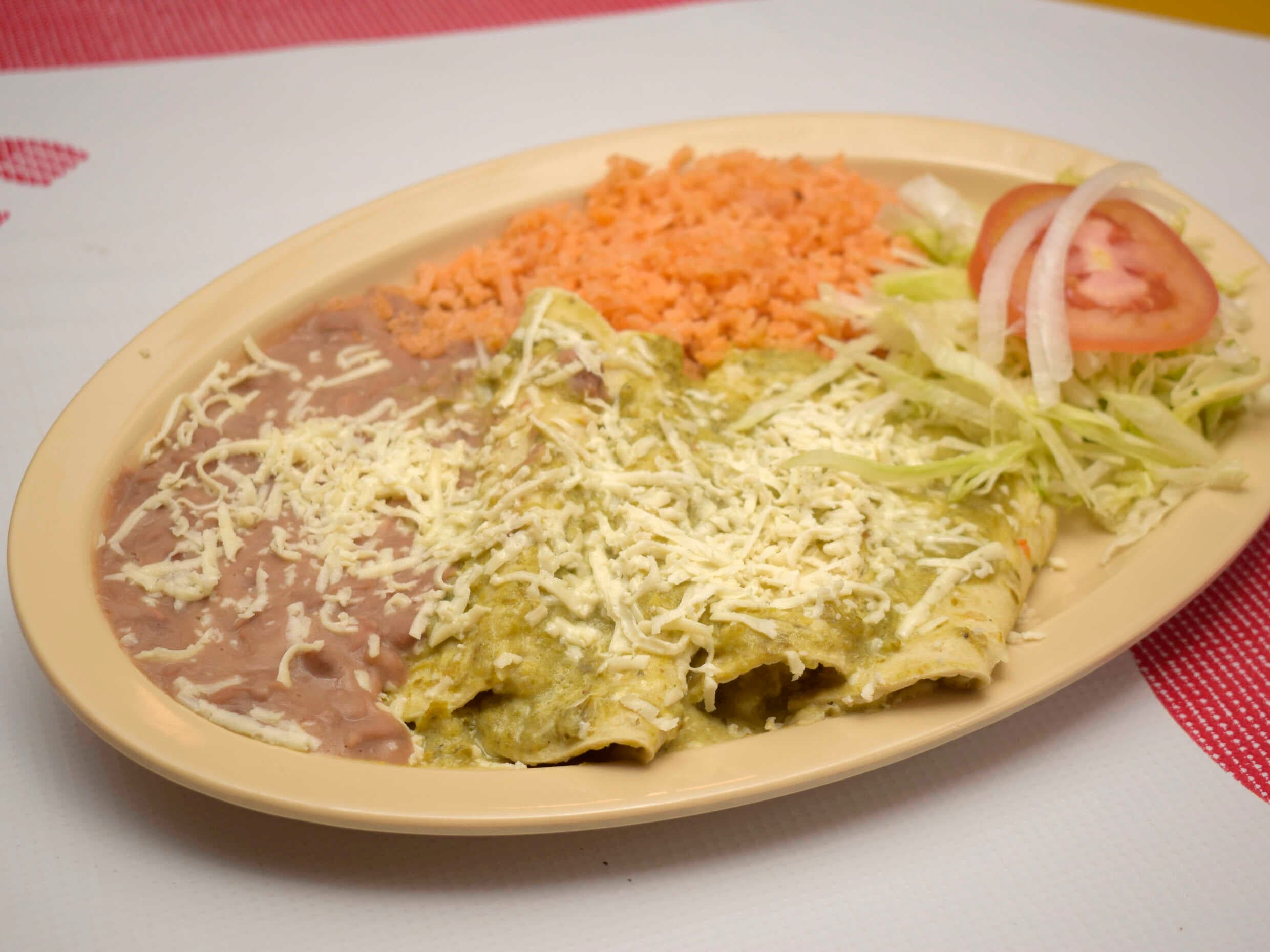 Enchiladas Verdes
