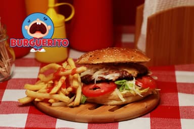 Hamburguesa Sencilla.