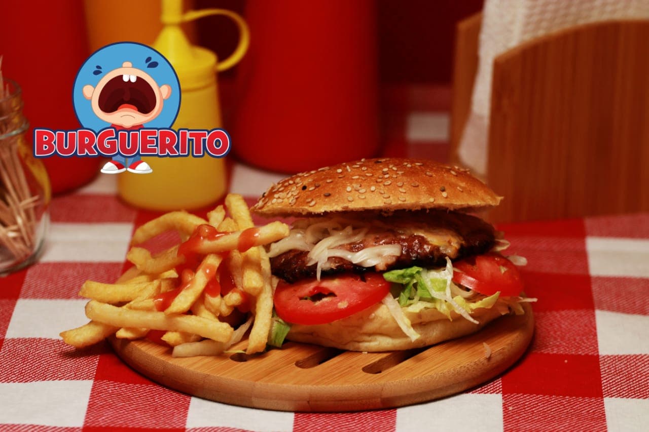 Hamburguesa Sencilla.