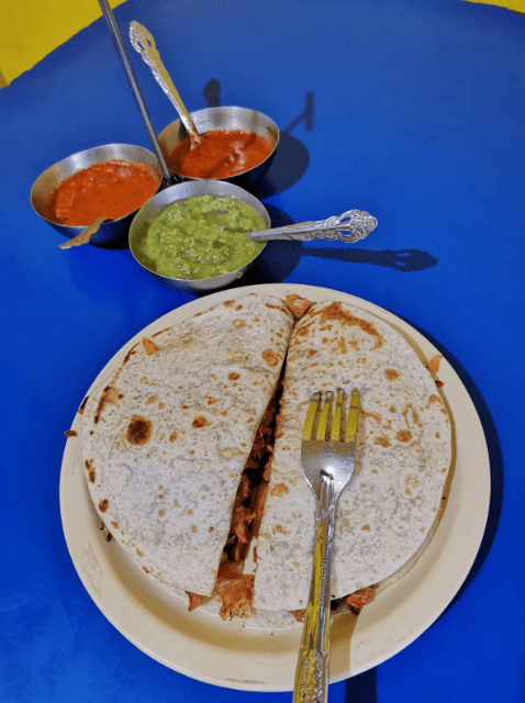 Gringa con Carne Árabe o al Pastor