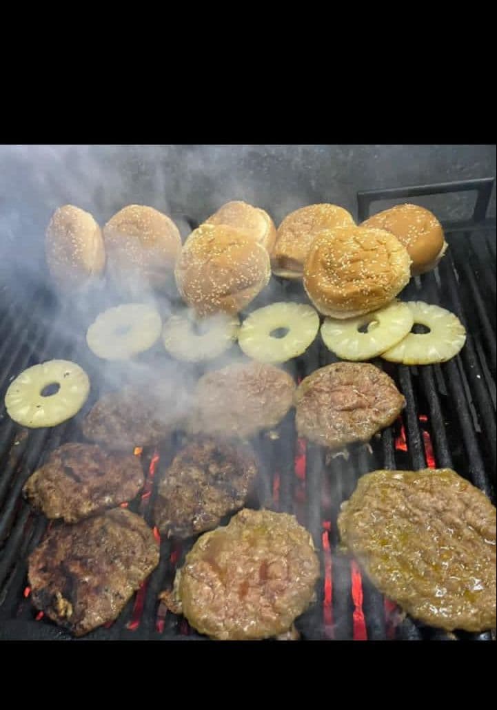 HAMBURGUESA QUESO PIÑA