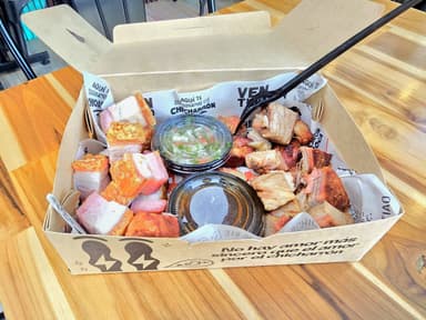 Mixto Ventiadísimo Chicharrón y Bondiola con Papa