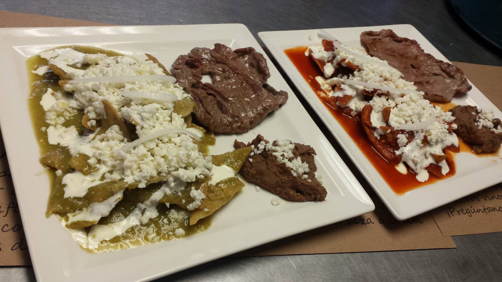 Chilaquiles Rojos o Verdes