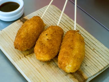Brocheta de Queso Crema