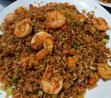 Arroz Frito con Camarones