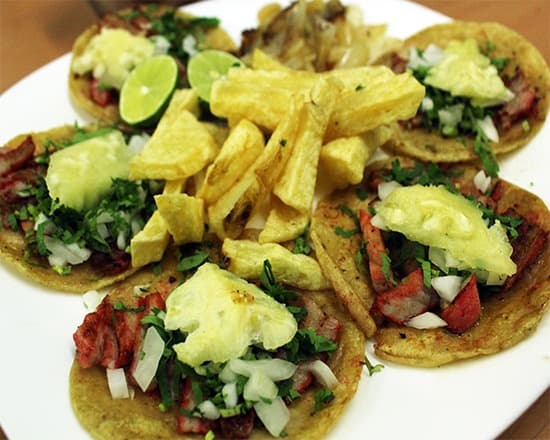 Tacos de Trompo.