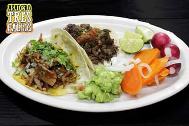 Combo-3 tacos de pastor + agua