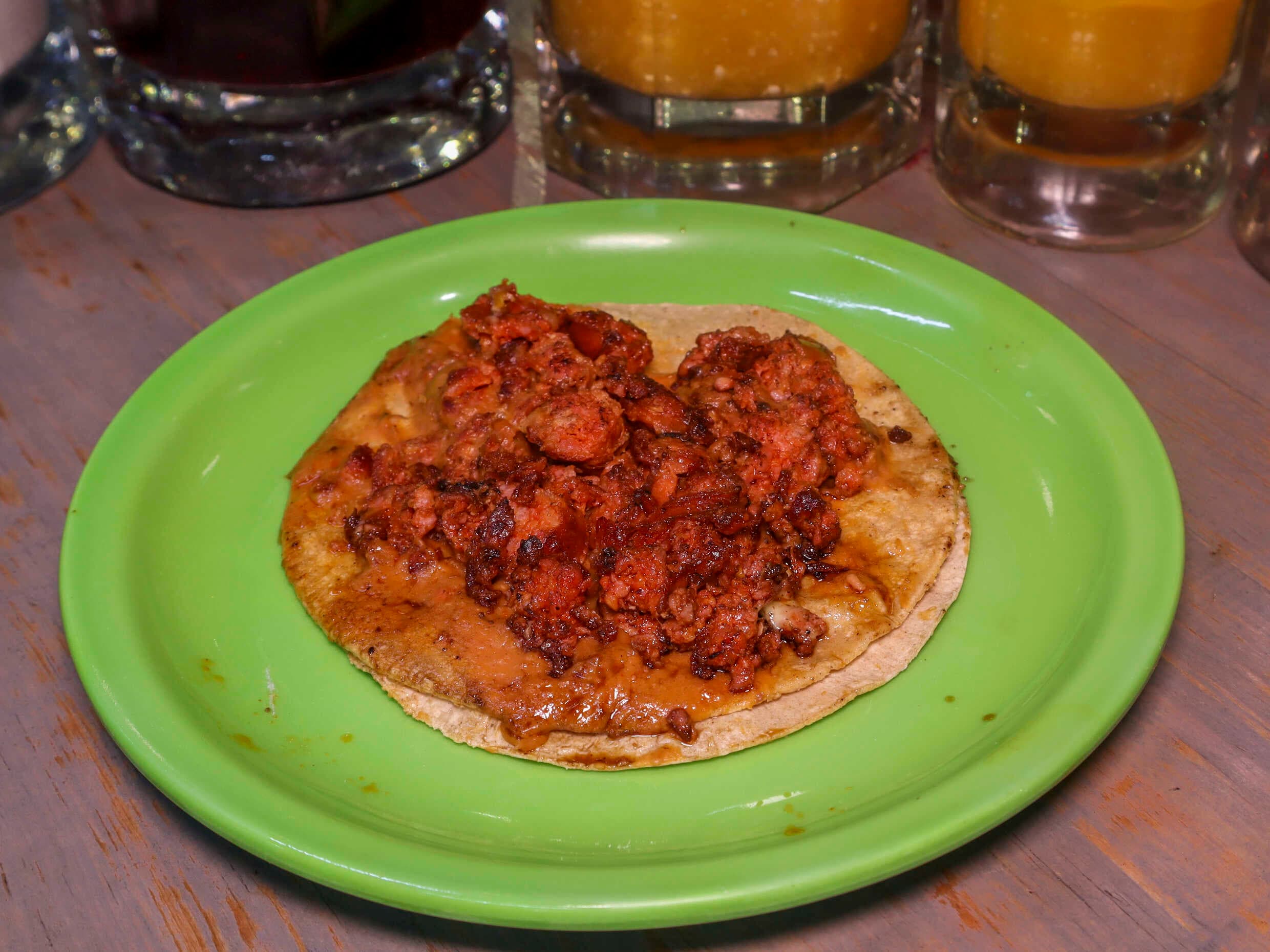 Taco de Chistorra