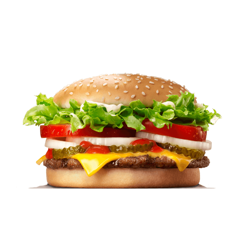 Veggie Whopper Con Queso