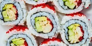 Sushi California + Sushi Rainbow (10 uds c/u)