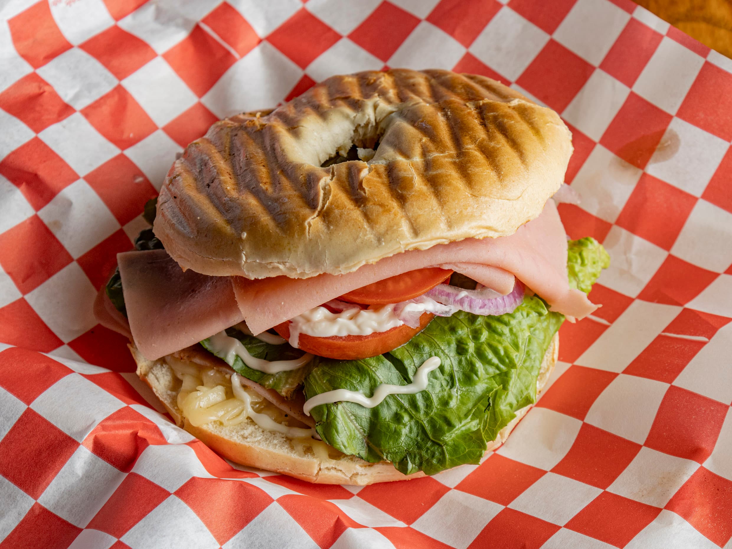 Bagel de Jamón