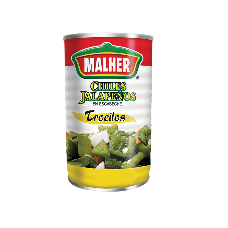 Chile Jalapeño Malher Trocitos Lata 156 g