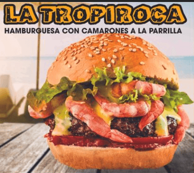 Hamburguesa La Tropiroca