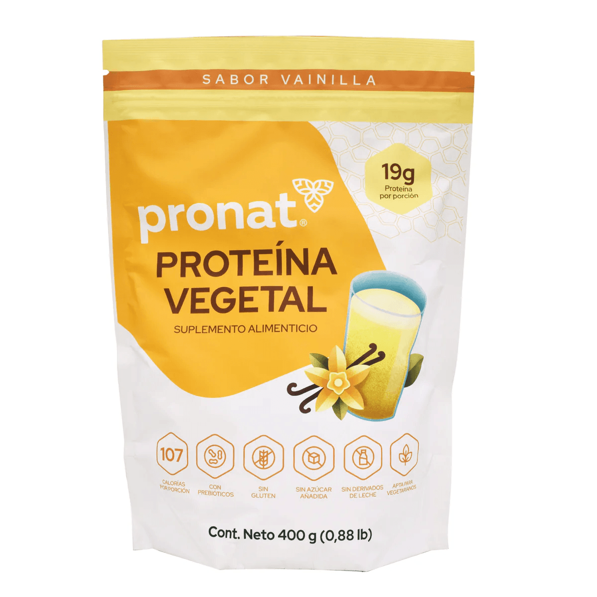 PROTEINA VEGETAL VAINILLA 400 G